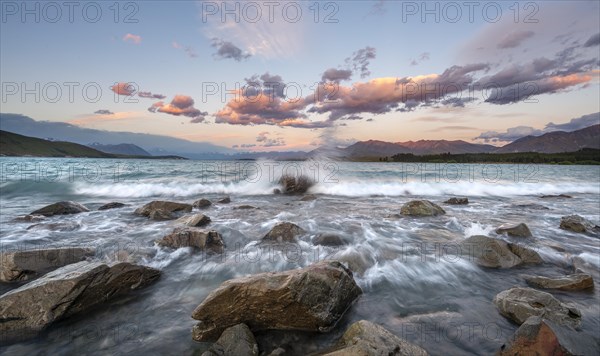 Stones on shore