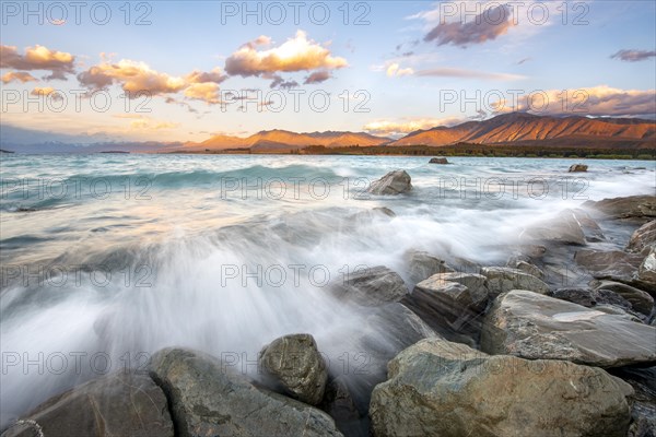 Stones on shore