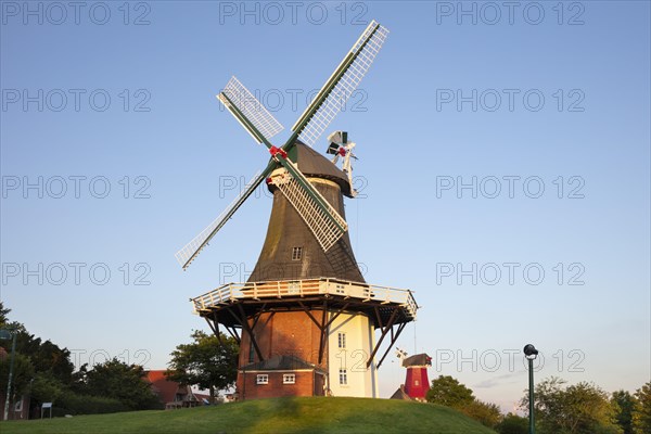 Greetsiel twin windmills