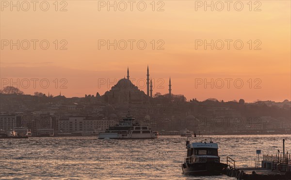 Boat on the Bosporus