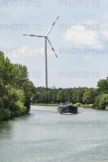 Barge on the Mittellandkanal