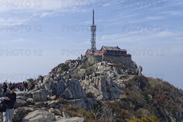 Weather station at Mount Tai Shan