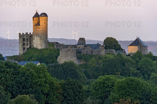 Ruins of the medieval castle Greifenstein