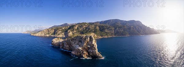 Panorama with Sa Foradada peninsula