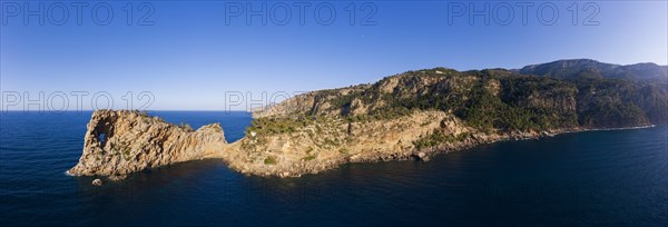 Panorama with Sa Foradada peninsula