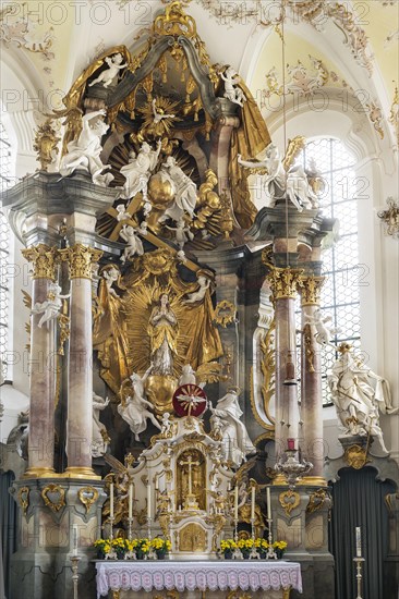 High Altar of the Catholic City Parish Church of the Assumption of the Virgin Mary