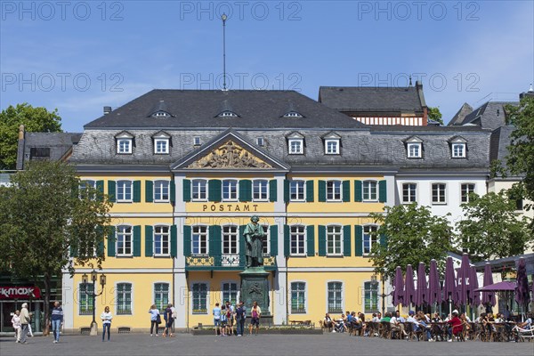 Beethoven Monument and Main Post Office