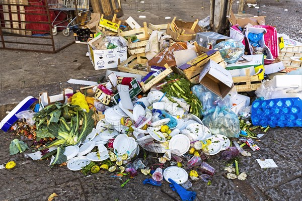 Mountain of rubbish