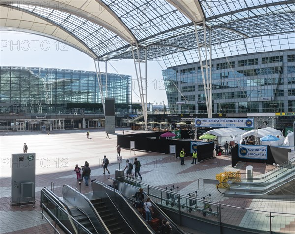 Free corona test at Munich Airport