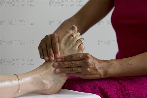 Traditional Thai foot massage