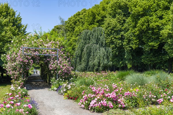 Rosarium in the ramparts of Gardelegen