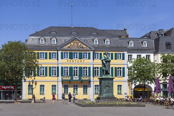 Beethoven Monument and Main Post Office