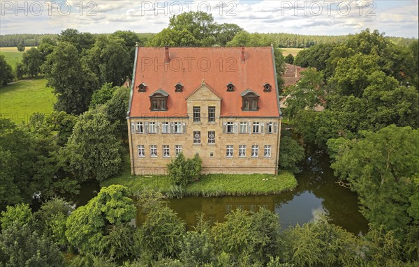 Moated castle Duerrenmungenau