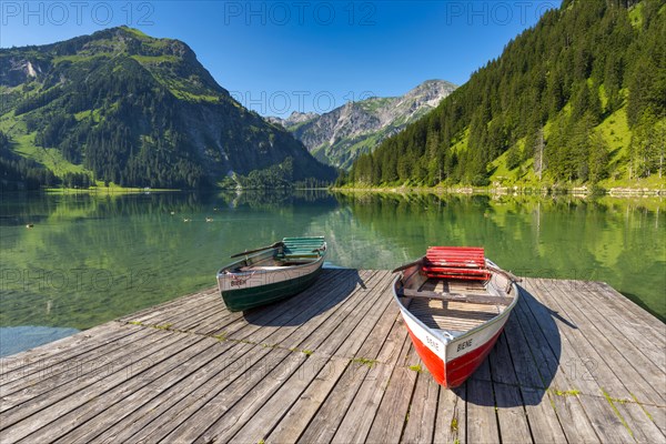 Rowing boats