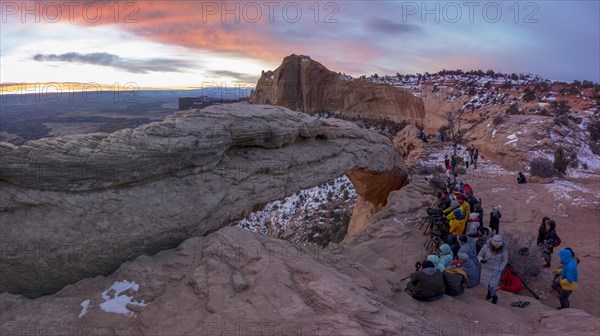 Arch Mesa Arch at sunrise