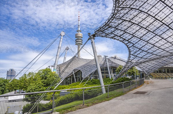 Olympic tower with Olympic tent roof