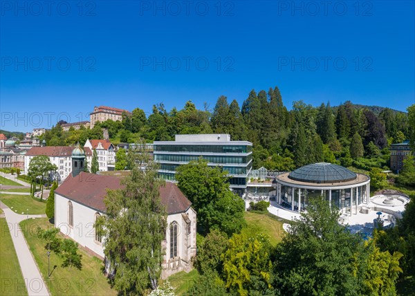Aerial view of the drone