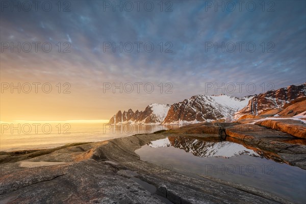 Rocky beach of Tungeneset