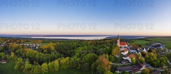 Monastery Andechs in the morning light