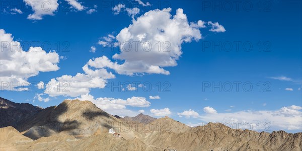 Namgyal Tsemo Gompa Monastery on Tsenmo Hill