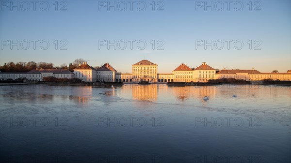 Nymphenburg Castle at sunrise