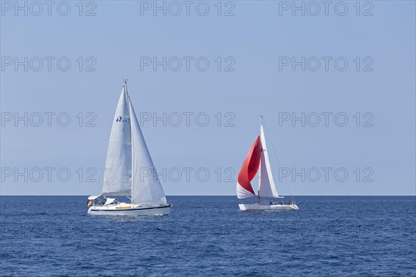 Sailboats near Vrsar