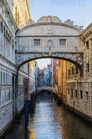 Bridge of Sighs in the morning light