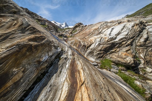 Glacial fluting of Schlatenkees