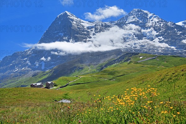 Kleine Scheidegg off the Eiger and Moench