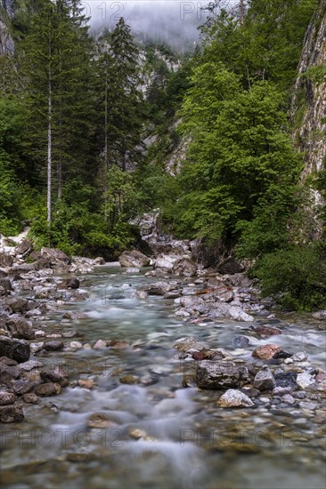 Running water in the Garnitzenklamm