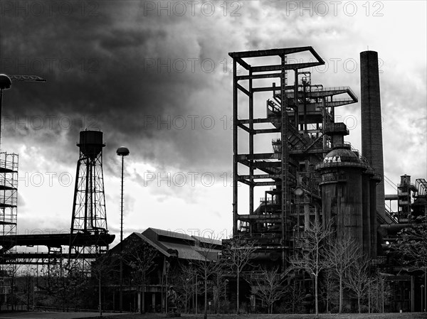 Former blast furnace plant