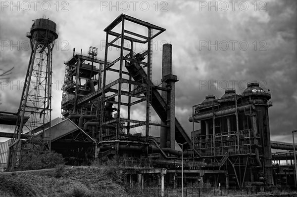 Former blast furnace plant