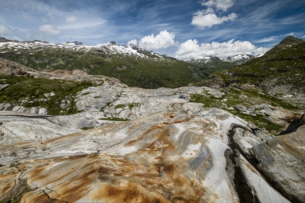 Mountain landscape near the glacier Schlatenkees