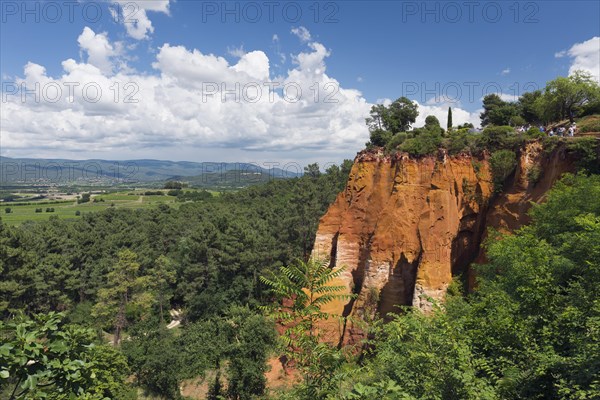 Ochre rocks of Roussillon