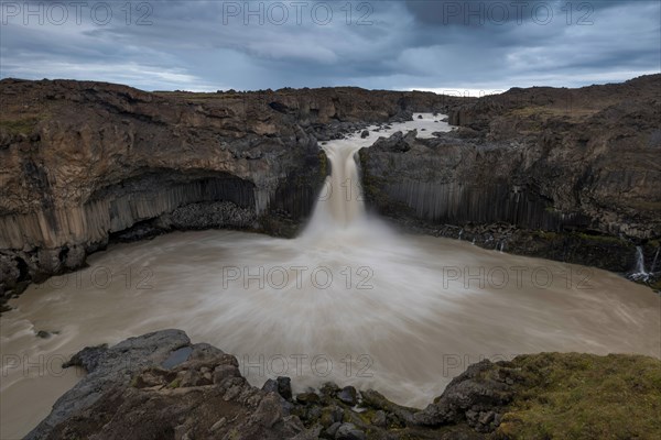 Aldeyjarfoss waterfall