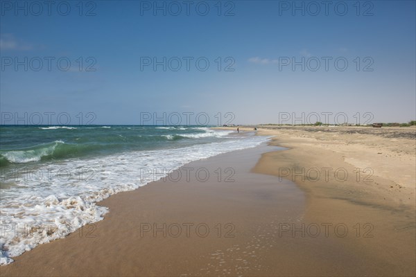 Indian ocean coast near the coastal town of Berbera