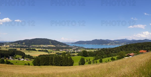 View from Kronberg to Attersee am Attersee