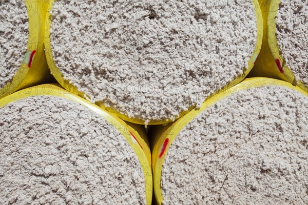 Stacks of cotton in Mato Grosso state