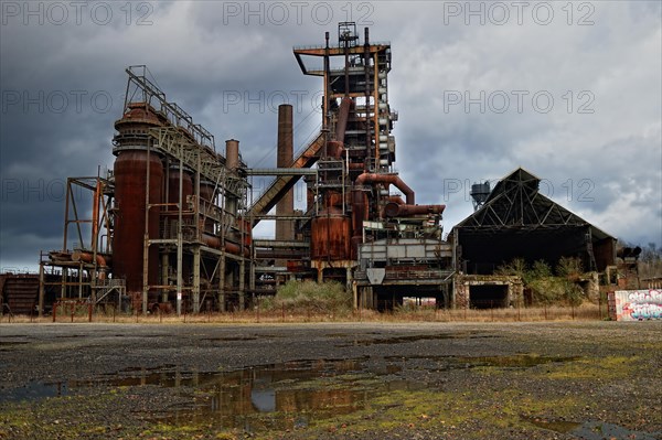 Former blast furnace plant