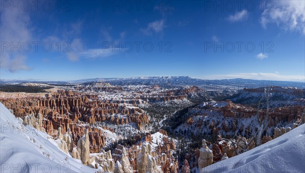 View of the rock formation Amphitheater