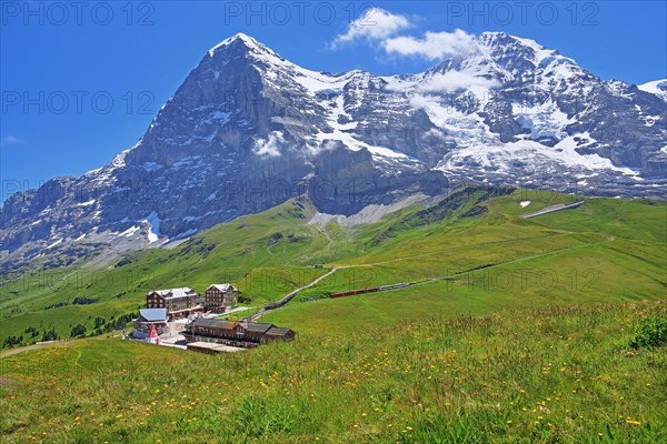 Kleine Scheidegg off the Eiger and Moench