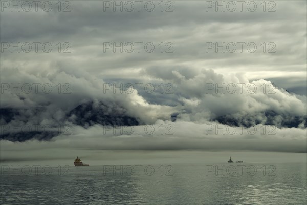 Fog in Prince William Sound