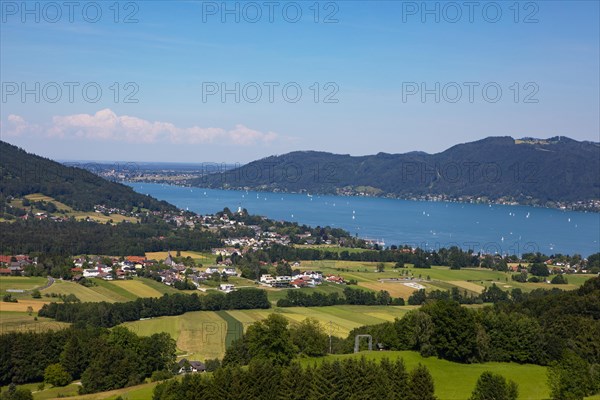 View from Kronberg to Attersee am Attersee