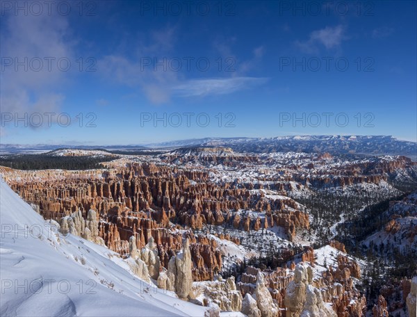 View of the rock formation Amphitheater