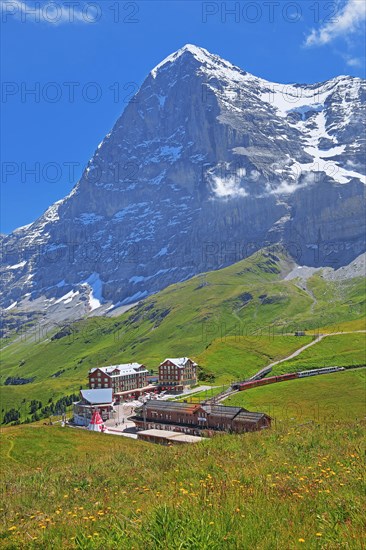 Kleine Scheidegg off the Eiger with Eiger North Face