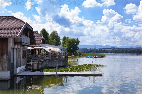 Lido with restaurant