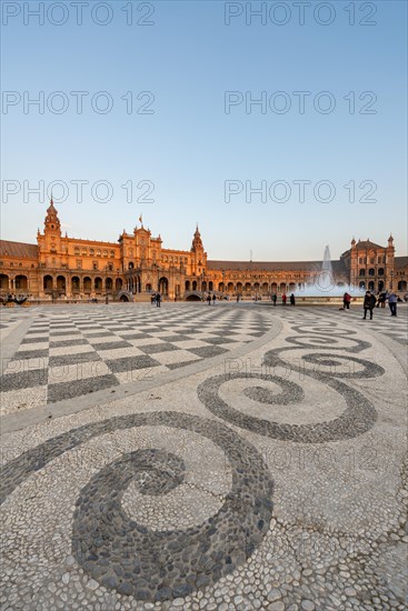 Artistically paved floor