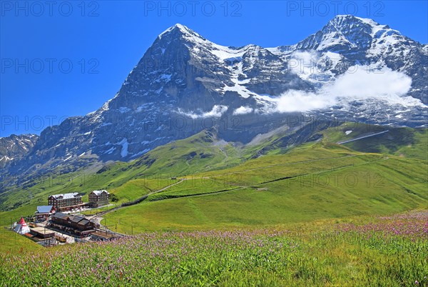 Kleine Scheidegg off the Eiger and Moench