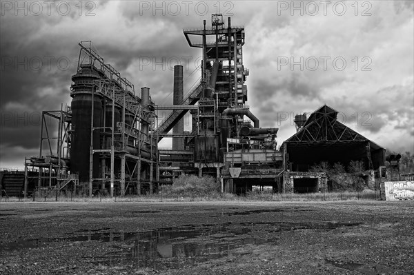 Former blast furnace plant