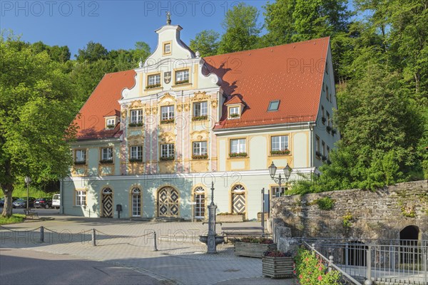 City hall with rococo facade